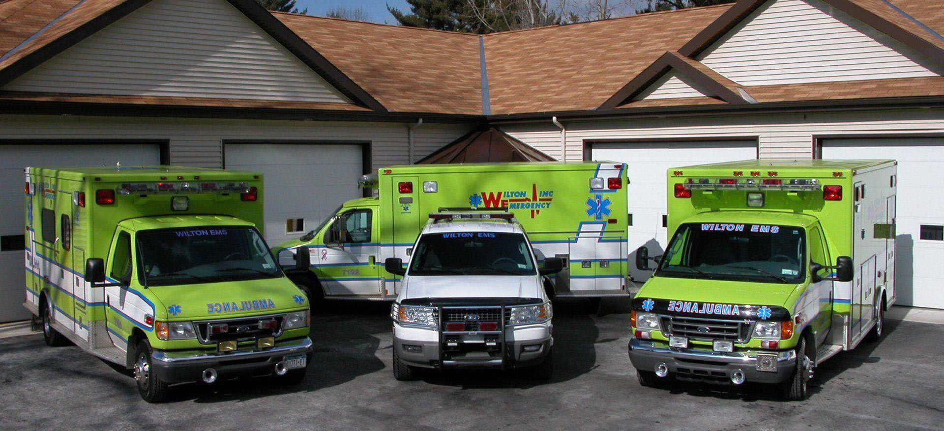 Wilton ambulance fleet